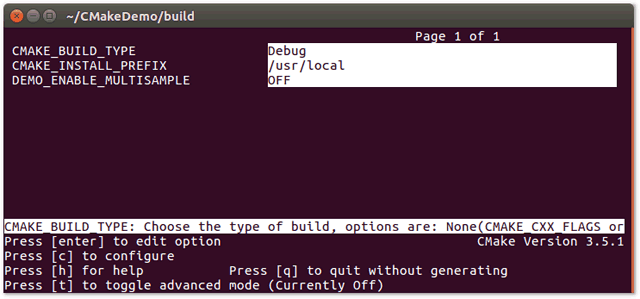 cmake set variable in subdirectory