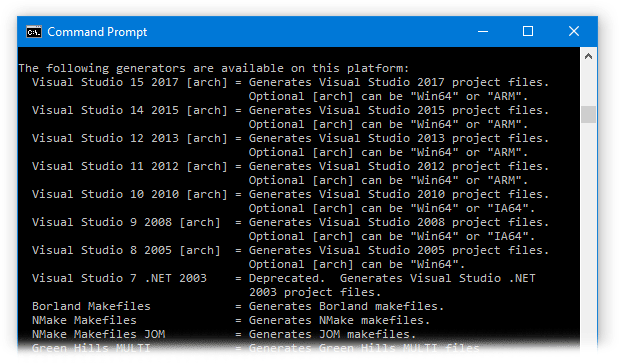 cmake vs make