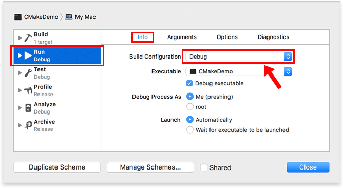 cmake install directory structure