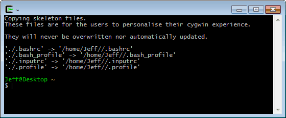 how to install cygwin on windows 10