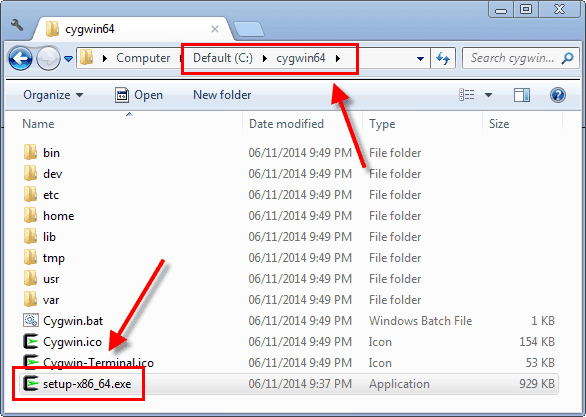 cygwin download windows 10