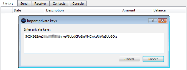 How to find private key of btc address