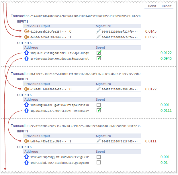 bitcoin public ledger